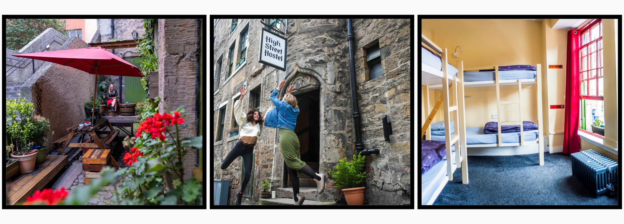 Pictures from around High Street Hostel Edinburgh